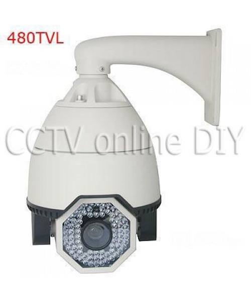 Outdoor Security CCTV 27x Optical Zoom IR PTZ Camera 480TVL SONY CCD 78PCS Leds Night Vision