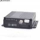 ANSHILONG 8-36V 720P MINI Realtime SD Car Mobile DVR 4CH Video/Audio Input with Remote Controller Encrption