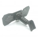 Interior Mirror Dash Cam Mount Arm with Metal Backplate for Car DVR Instead of Strap